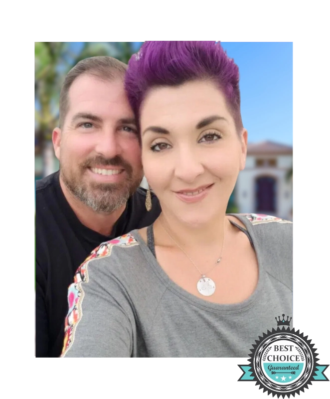 Executive Lawn Care owners Chris and Nikki